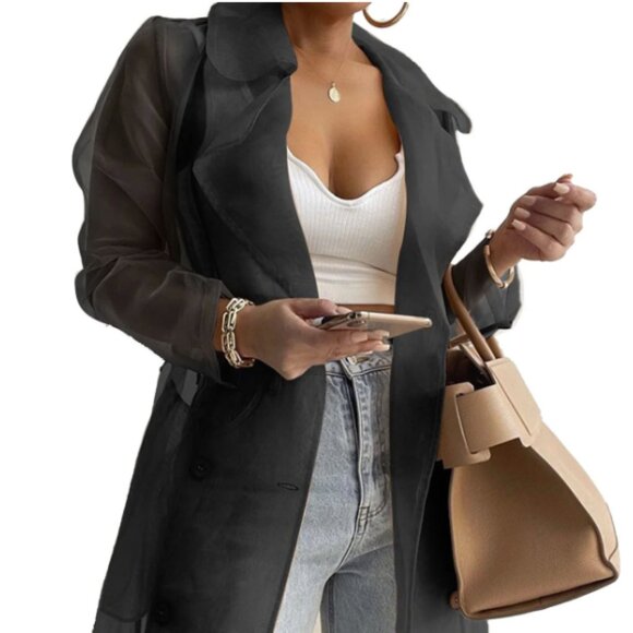 Trench Coat - Organza - Picture 1 of 1